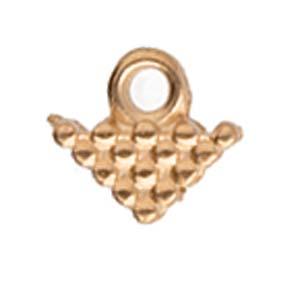 Cymbal Element - Kalivia Rose Gold Plated 2-pack Beadsmith