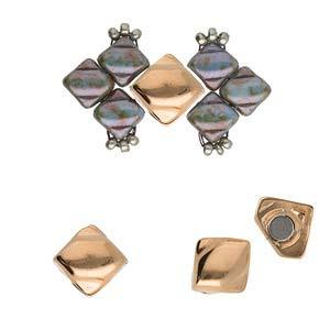 Cymbal Element - Laouti Rose Gold Plated Lås 1 styck Beadsmith