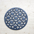 Connector / Hänge Grå - Mandala med blommor 30mm 1 styck Grekisk Metall