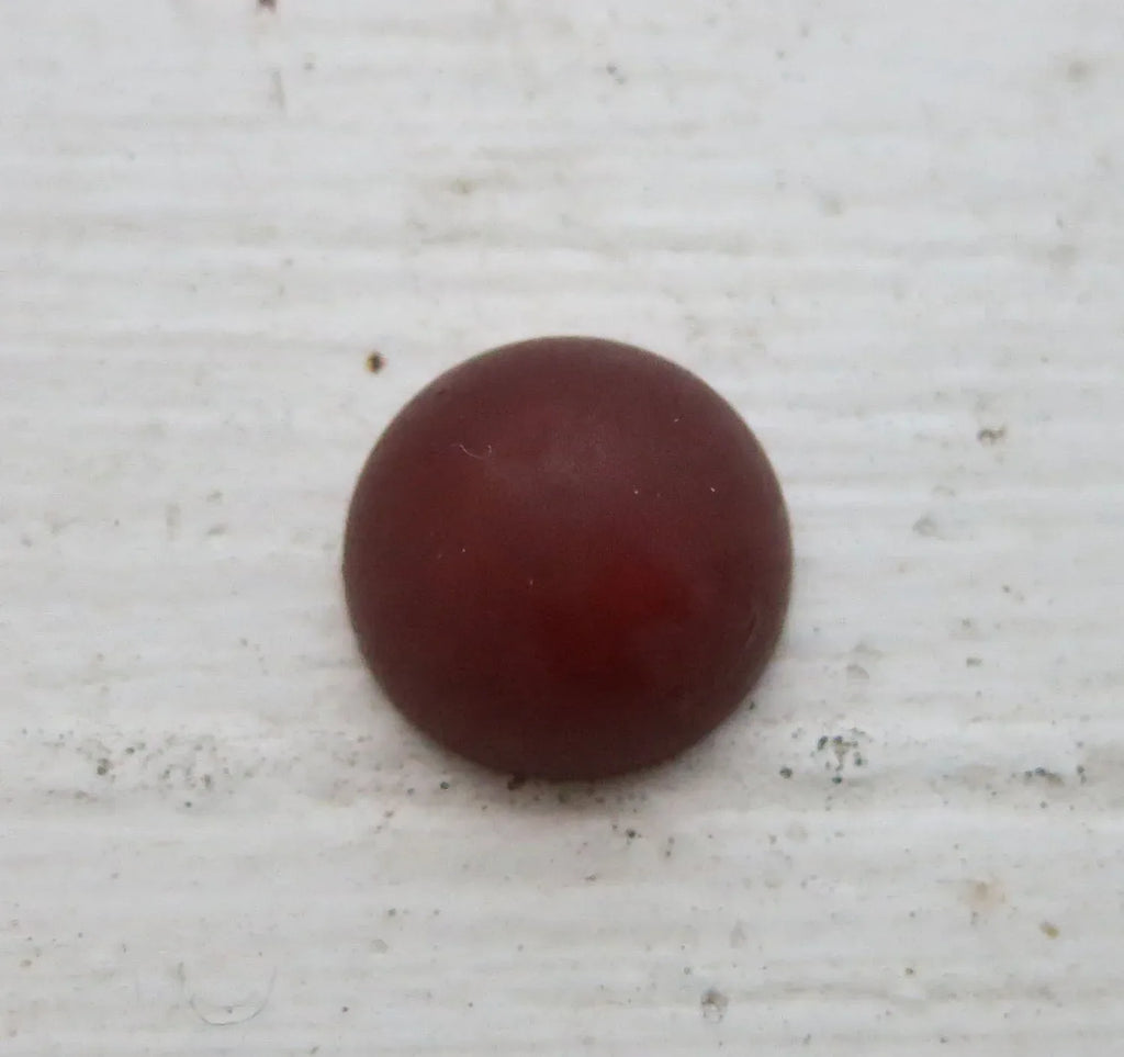Cabochon av resin - Polaris Brun, 12mm, 1 styck Hilmas Pyssel