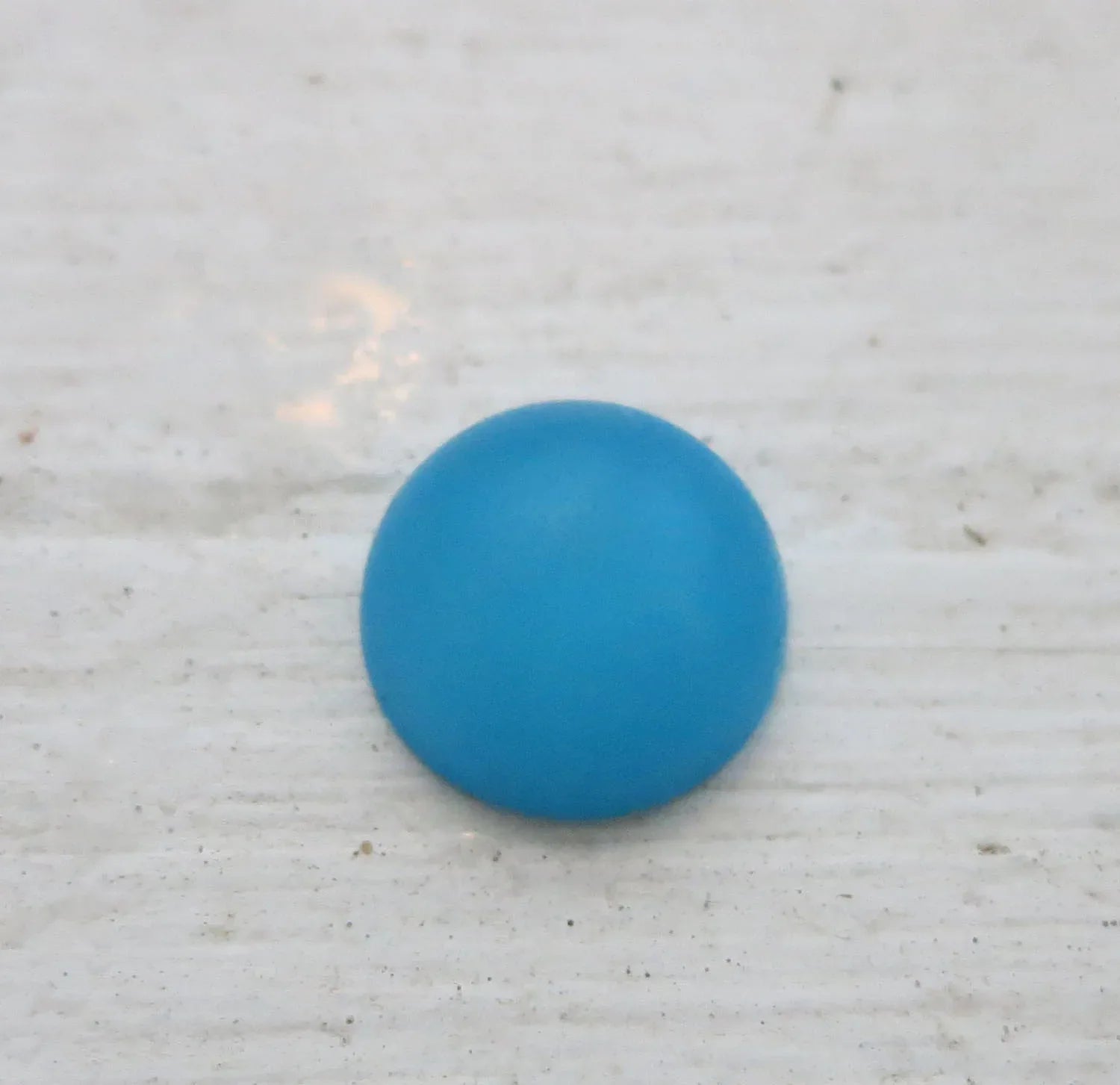 Cabochon av resin - Polaris Turkos, 12mm, 1 styck Hilmas Pyssel