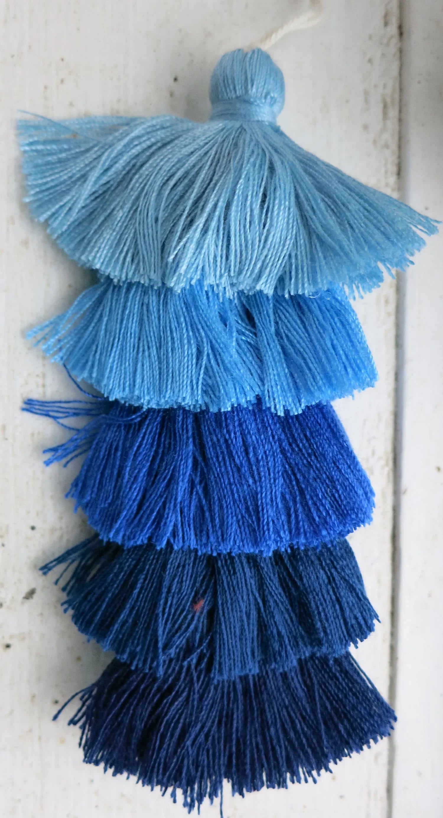 Bomullstofs 5 nyanser - XL Blå 130mm, 1 styck Hilmas Pyssel