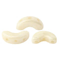 Arcos® par Puca® - Opaque Ivory Ceramic Look, 10 gram Les perles par Puca® - Paris