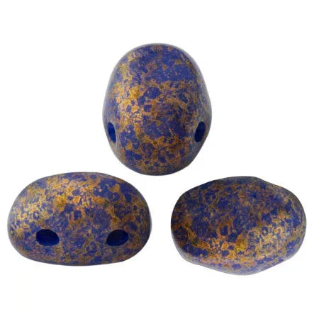 Samos® par Puca® - Opaque Sapphire Bronze, 10 gram Les perles par Puca® - Paris