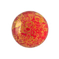 Cabochon par Puca® - Light Siam Bronze 18 mm, 1 styck Les perles par Puca® - Paris