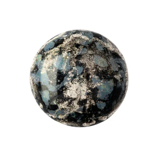 Cabochon par Puca® - Jet New Picasso 18 mm, 1 styck Les perles par Puca® - Paris