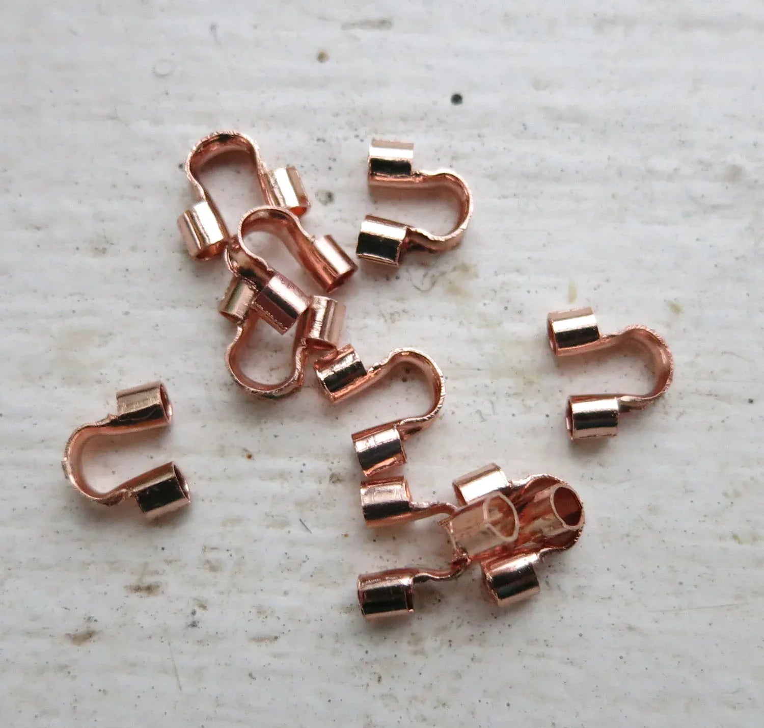 Wireguard - Roséguldfärgad 1,5mm 10-pack Grekisk Metall