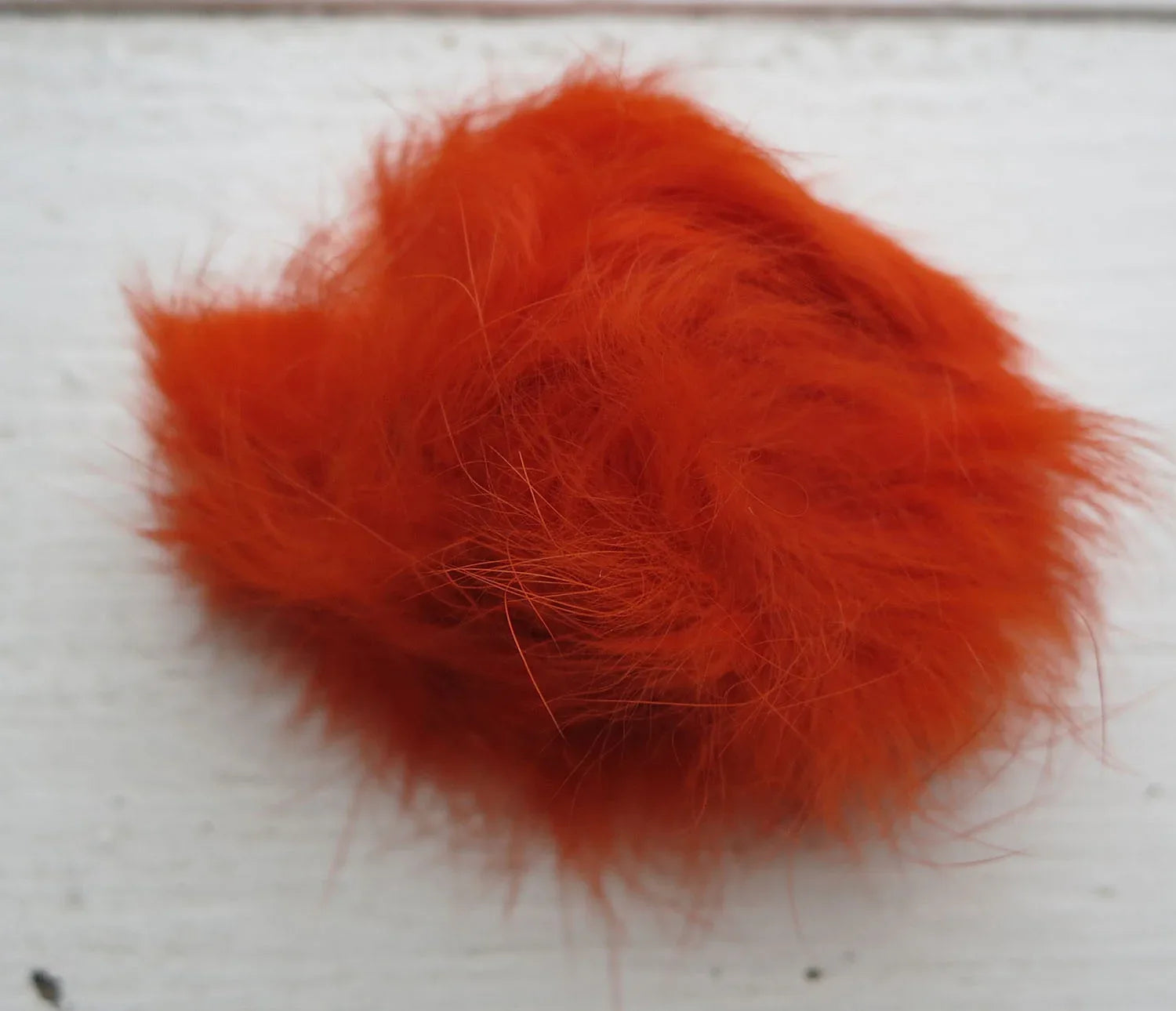 Pälstofs - Orange 6 cm, 1 styck Hilmas Pyssel