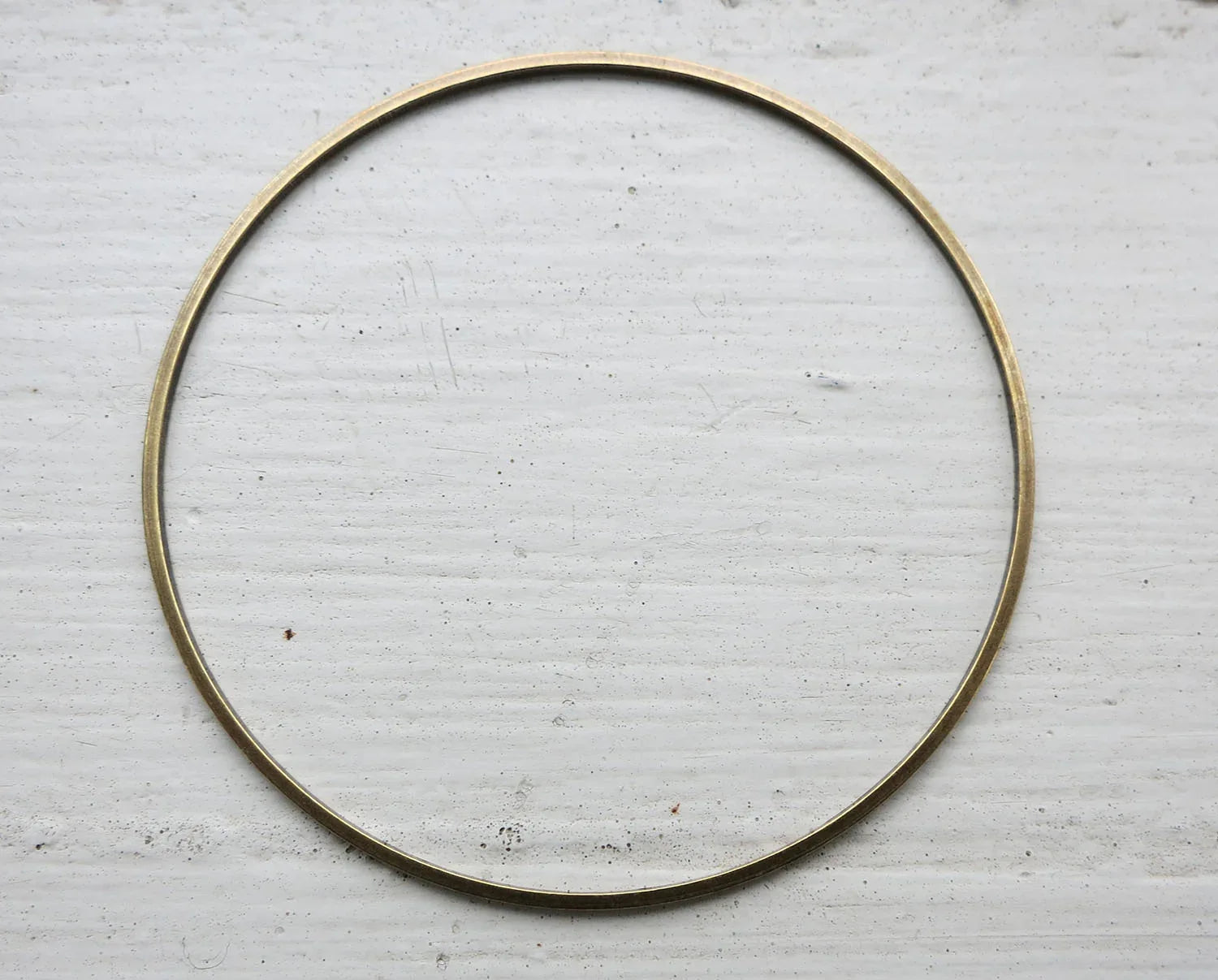 Cirkel Bronsfärgad - 50mm 1 styck Grekisk Metall