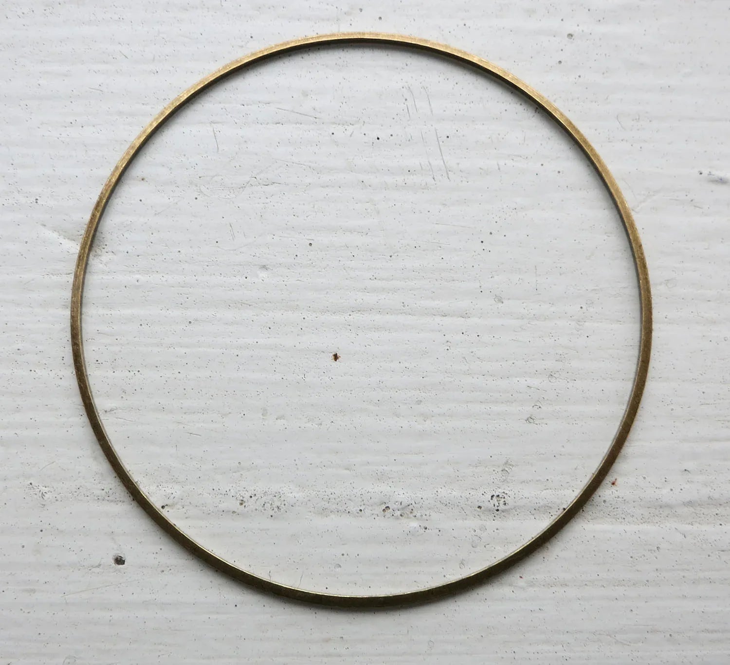 Cirkel Bronsfärgad - 45mm 1 styck Grekisk Metall