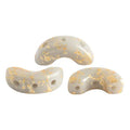 Arcos® par Puca® - Opaque Grey Splash, 10 gram Les perles par Puca® - Paris