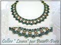 Mönster Halsband - Louna Les perles par Puca® - Paris