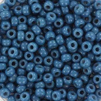 Miyuki Seed Beads - Duracoat Opaque Juniper Berry 8/0, 10 gram Miyuki