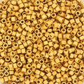 Miyuki Delica - Duracoat Galvanized Matte Gold 11/0, 5 gram Miyuki