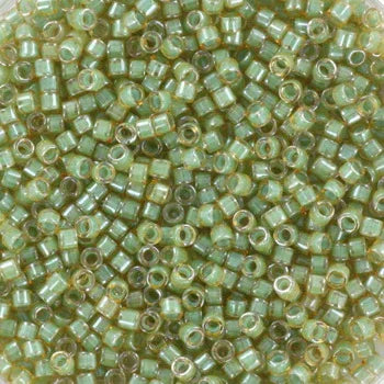 Miyuki Delica - Luminous Asparagus Green 11/0, 5 gram Miyuki