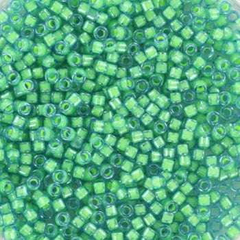 Miyuki Delica - Luminous Mermaid Green 11/0, 5 gram Miyuki