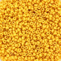 Miyuki Seed Beads - Duracoat Opaque Banana 15/0, 10 gram Miyuki