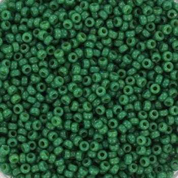 Miyuki Seed Beads - Duracoat Opaque Spruce 15/0, 10 gram Miyuki