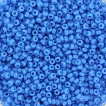 Miyuki Seed Beads - Duracoat Opaque Azure 15/0 - 10 gram Miyuki