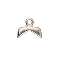 Cymbal Element - Koutalas Antique Silver Plated 2-pack Beadsmith