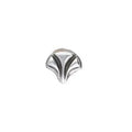 Cymbal Element - Maltas Antique Silver plated 2-pack Beadsmith