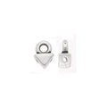 Cymbal Element - Agali Antik Silver Platerad 2-pack Beadsmith