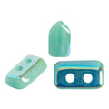 Piros® Par Puca® - Opaque Green Turquoise AB, 10 gram Les perles par Puca® - Paris
