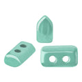 Piros® Par Puca® - Opaque Green Turquoise Luster, 10 gram Les perles par Puca® - Paris
