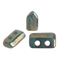 Piros® Par Puca® - Opaque Green Turquoise Bronze, 10 gram Les perles par Puca® - Paris