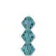 Tjeckiska MC Bicone - Aqua Bohemica 3 mm, 1 sträng Preciosa