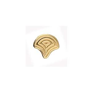 Cymbal Element - Vlasios 24K Gold Plated 2-pack Beadsmith