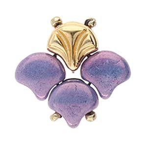 Cymbal Element Örhänge - Limani 24K Gold Plated 2-pack Beadsmith