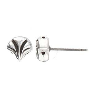 Cymbal Element Örhänge - Limani 24K Antique Silver Plated 2-pack Beadsmith