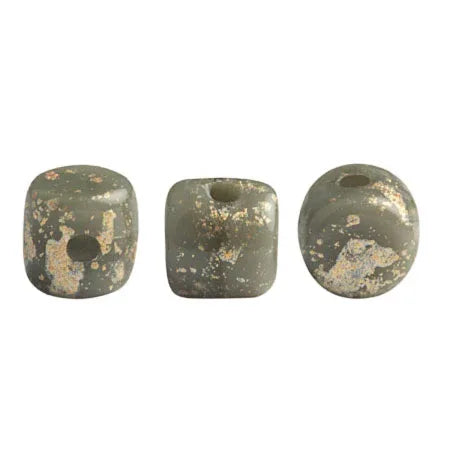 Minos® par Puca® - Opaque Dark Grey Splash, 5 gram Les perles par Puca® - Paris
