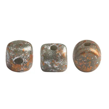 Minos® par Puca® - Opaque Dark Grey Tweedy, 5 gram Les perles par Puca® - Paris