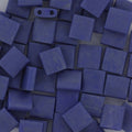 Miyuki Tila - Matte Cobalt 5mm, 5 gram Miyuki