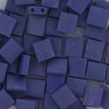 Miyuki Tila - Matte Cobalt 5mm, 5 gram Miyuki