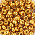 Miyuki Seed Beads - Duracoat Galvanized Yellow Gold 6/0, 10 gram Miyuki