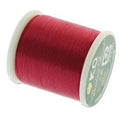 K.O pärltråd - Scarlet Pink, 1 rulle K.O Beading Thread