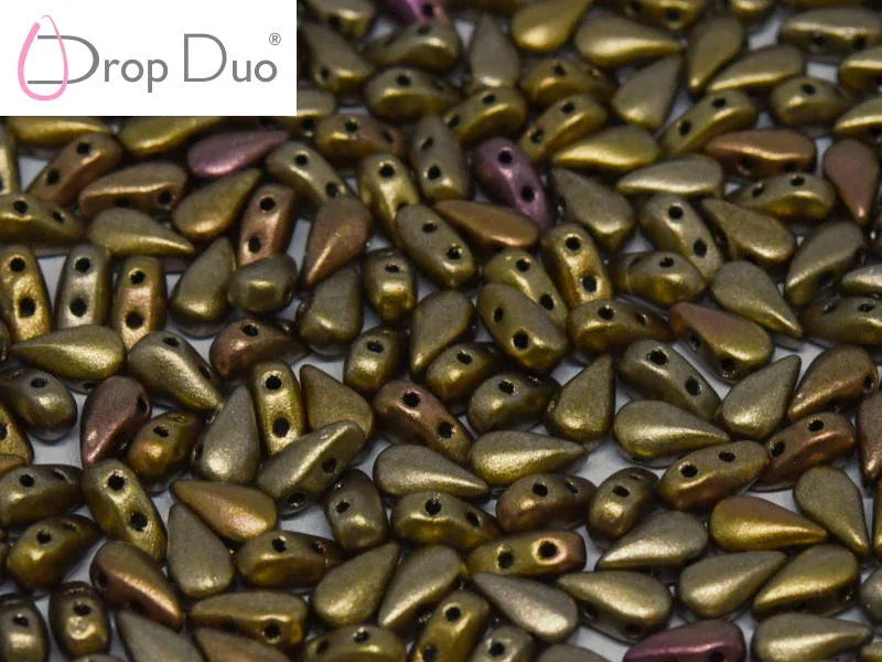 DropDuo® - Metallic Mix 3x6mm, 30-pack Hilmas Pyssel