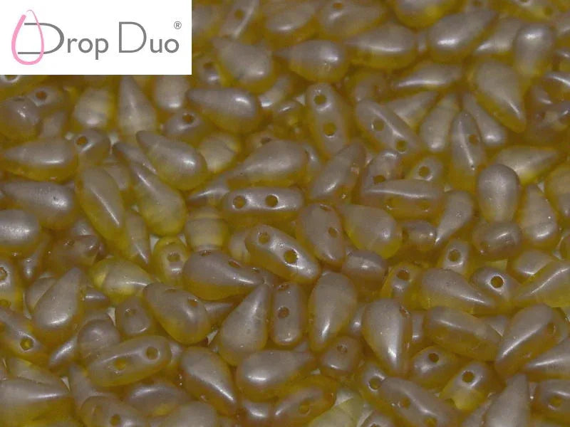 DropDuo® - Crystal Celsian Full Matted 3x6mm, 30-pack Hilmas Pyssel