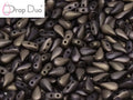 DropDuo® - Crystal Capri Gold Full Matted 3x6mm, 30-pack Hilmas Pyssel
