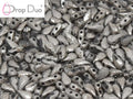 DropDuo® - Etched Crystal Full Argentic 3x6mm, 30-pack Hilmas Pyssel