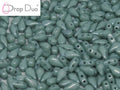 DropDuo® - Chalk White Teal Luster 3x6mm, 30-pack Hilmas Pyssel
