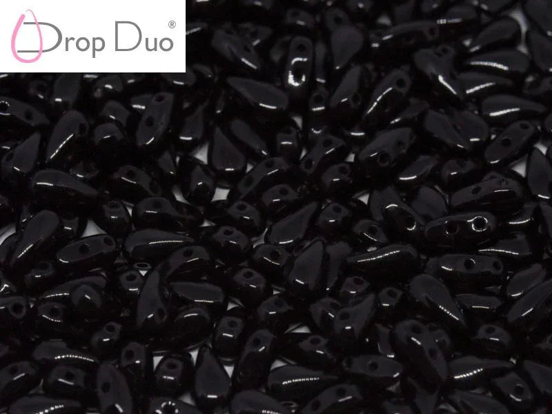 DropDuo® - Jet 3x6mm, 30-pack Hilmas Pyssel