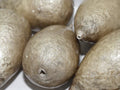 Paper Mache Beads - Dropp Grey 40x23mm 1 styck Hilmas Pyssel