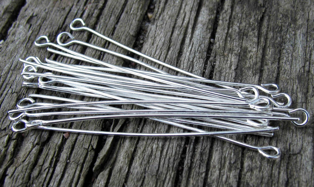 Ögelpinnar silverfärgade - 50 mm, 100-pack Grekisk Metall