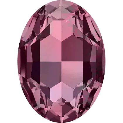 Swarovski Crystals Stora Fancy Oval (4127) - Burgundy 30x22 mm, 1 styck Swarovski