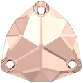 Swarovski crystals Trilliant Sew-on Stone (3272) - Vintage Rose 20 mm, 1 styck Swarovski