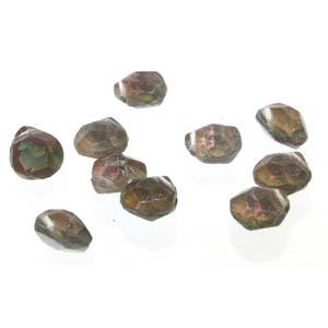 Briolette - Backlit Spectrum 9x10mm, 1 sträng Hilmas Pyssel